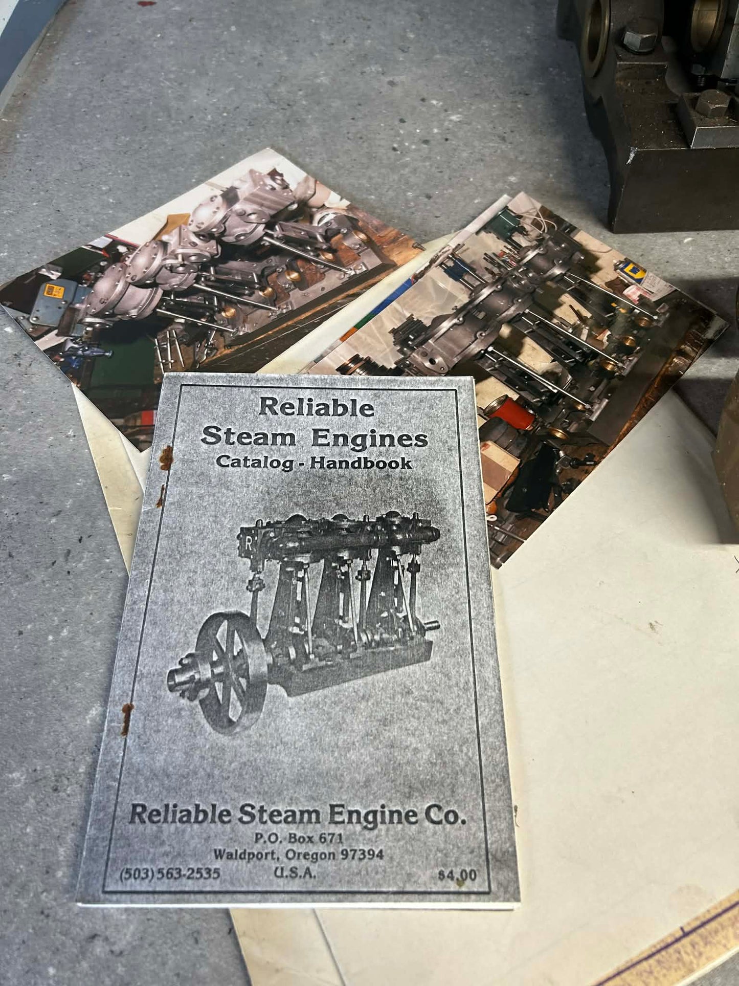 Reliable Steam Engine Co. 7HP Triple Expansion Marine Engine (Part-Built)