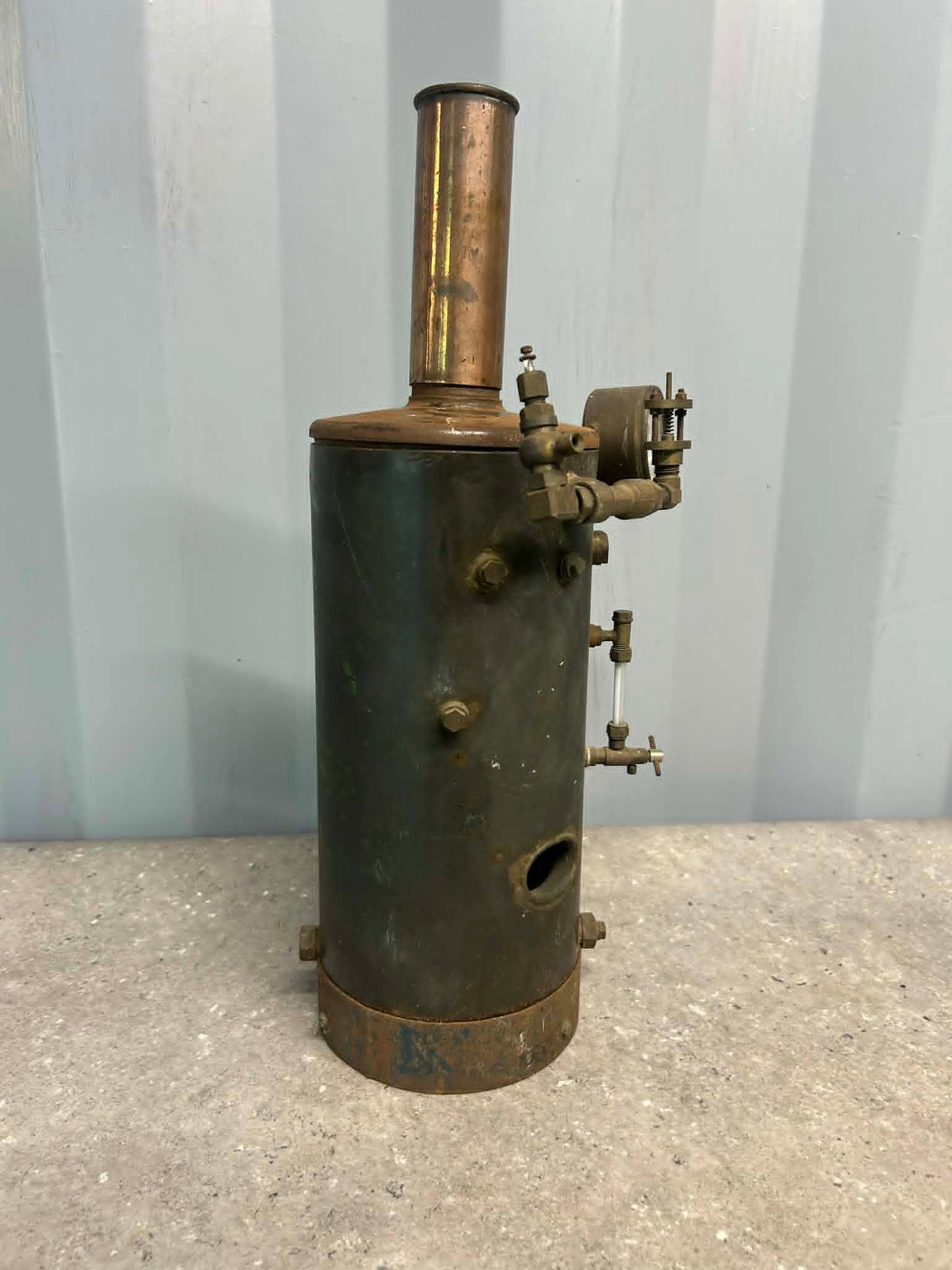 Scratch-Built Vertical Tubed Model Boiler w/ Fittings