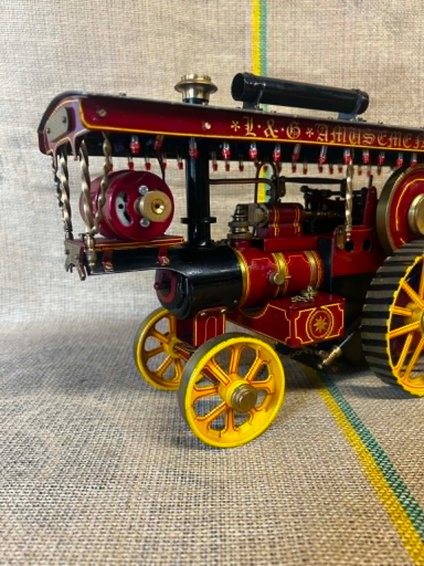 D. R. Mercer Showmans Engine Model with Gas Conversion