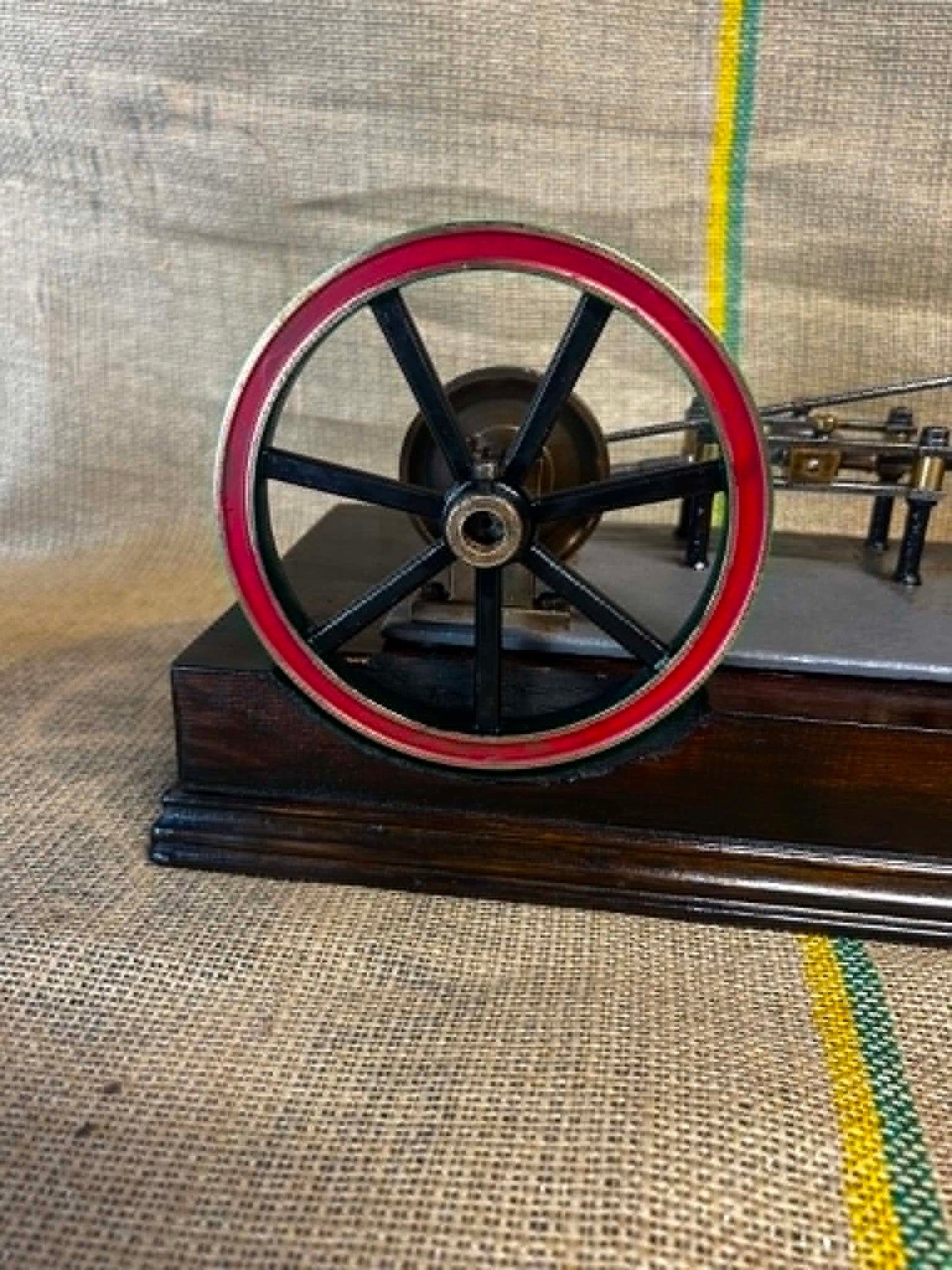 Antique Horizontal Mill Engine Model