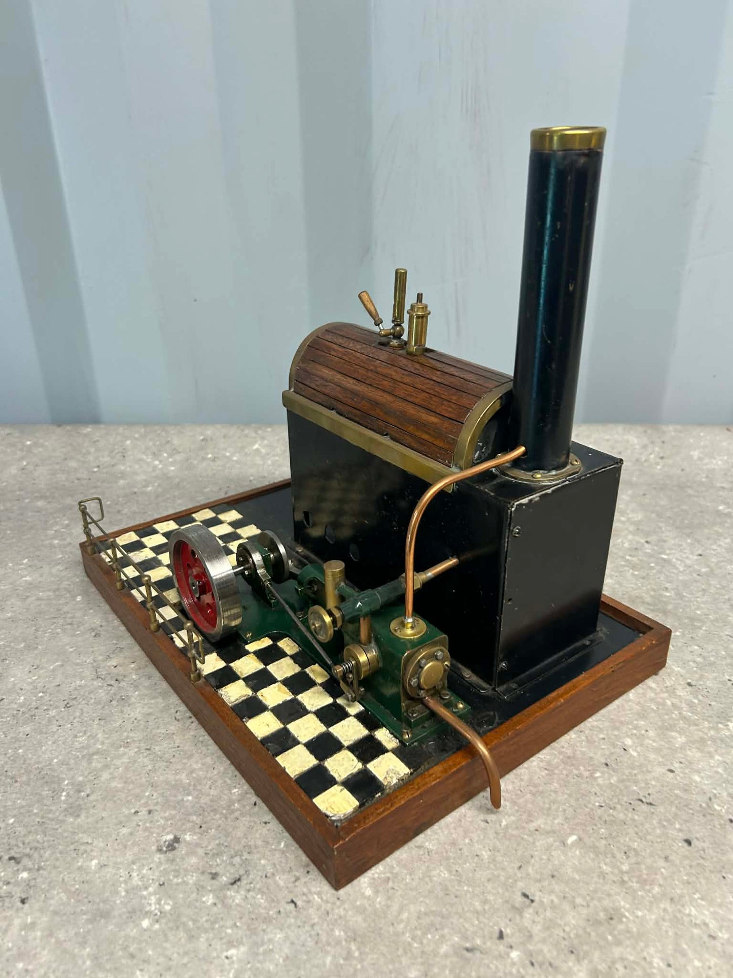 Scratch-Built Stationary Engine Model