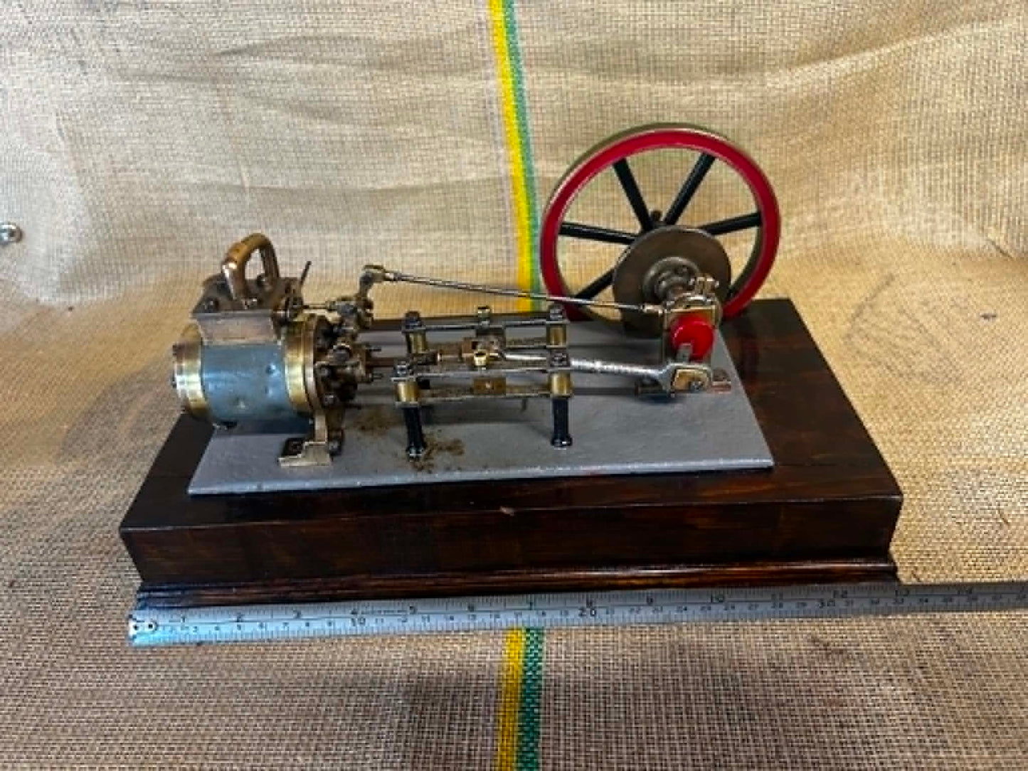 Antique Horizontal Mill Engine Model
