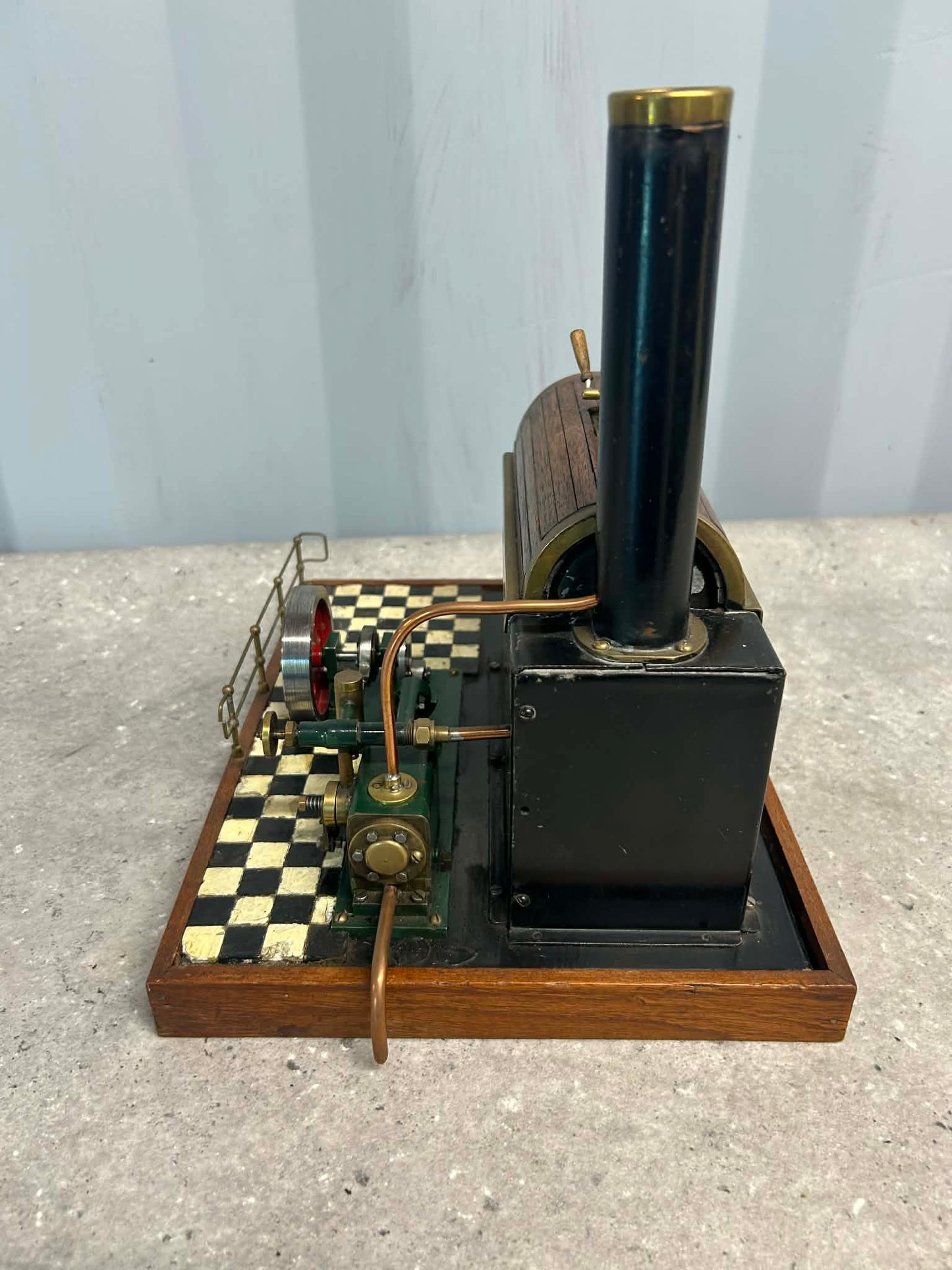 Scratch-Built Stationary Engine Model