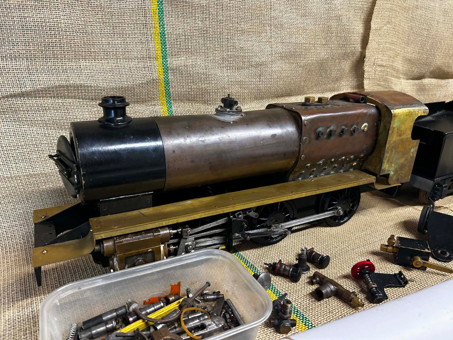 Part-Built 2 1/2 Inch Gauge LBSC "Dyak" Railway Locomotive
