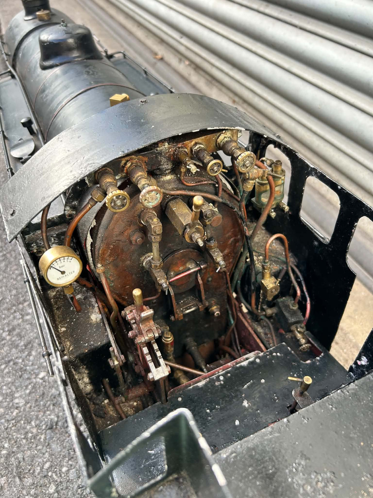 5 Inch Gauge L1 2-6-4T Live Steam Locomotive BR 67720 Project Restoration