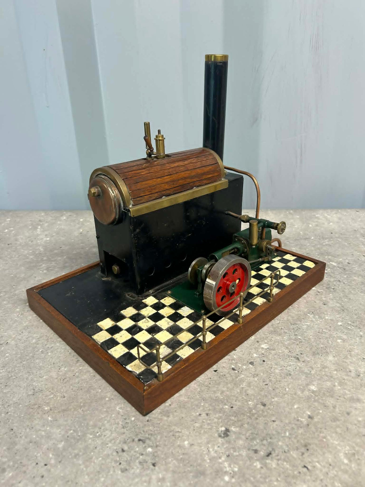 Scratch-Built Stationary Engine Model