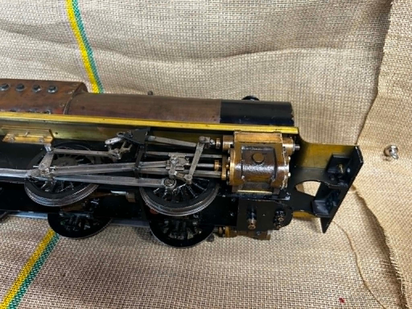 Part-Built 2 1/2 Inch Gauge LBSC "Dyak" Railway Locomotive