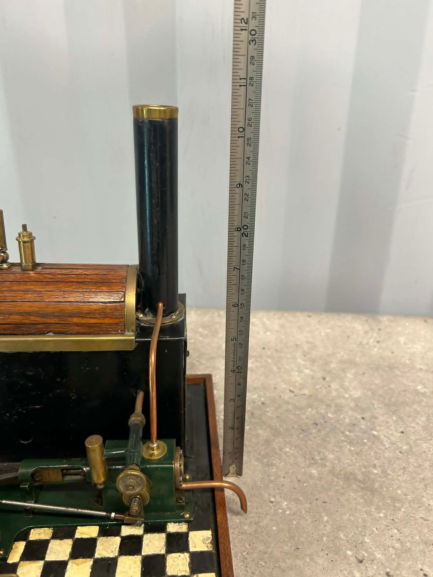 Scratch-Built Stationary Engine Model