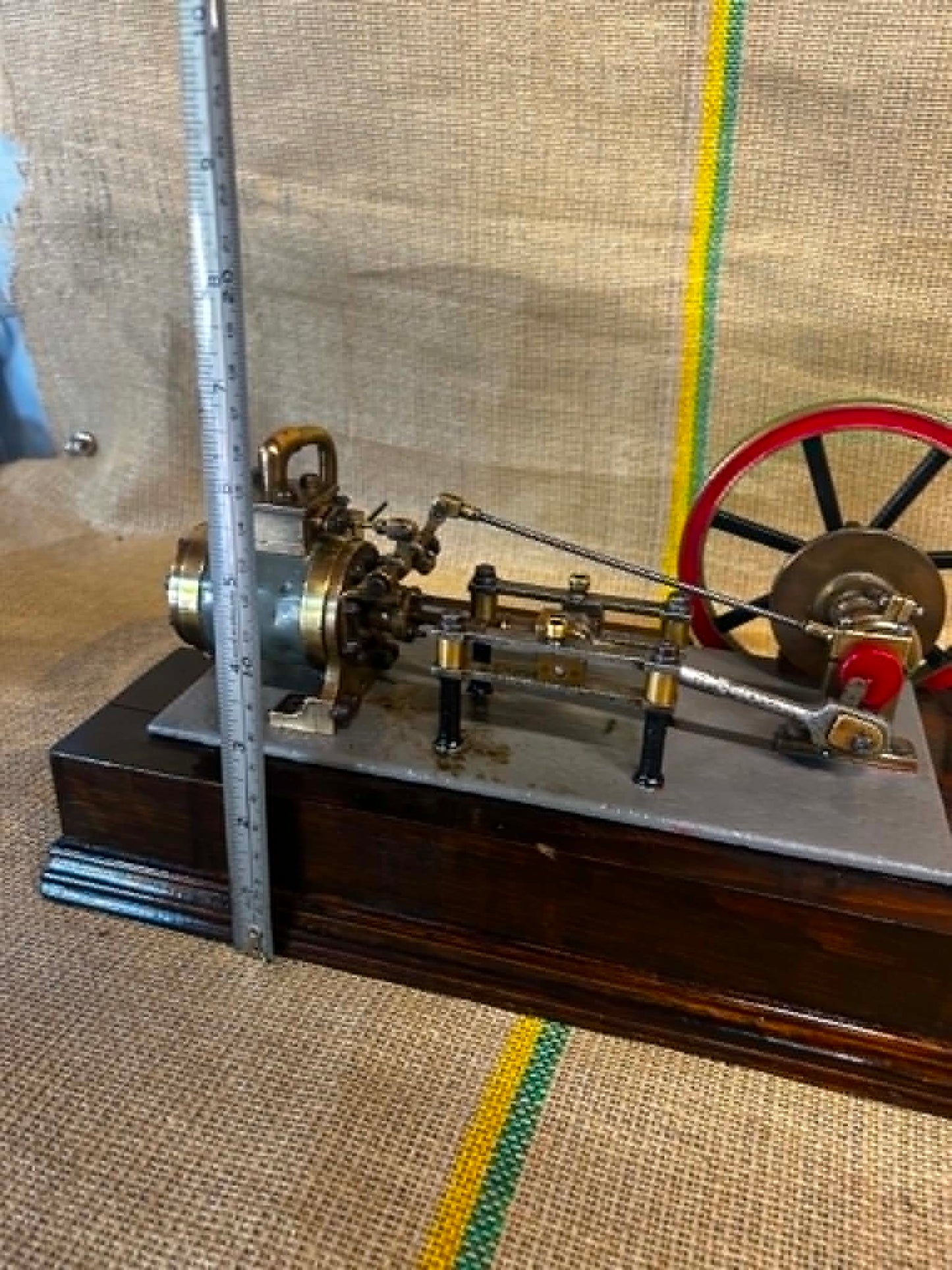 Antique Horizontal Mill Engine Model