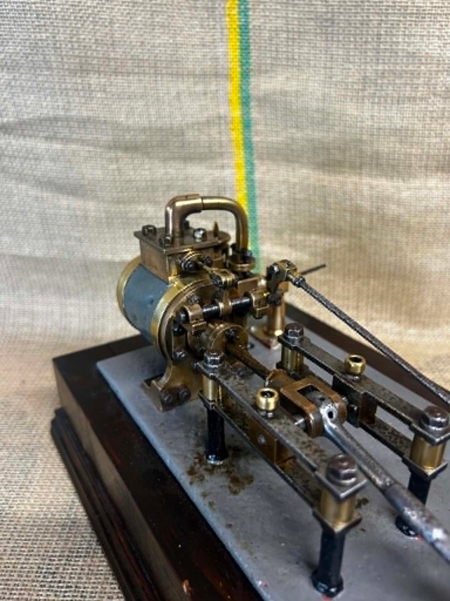 Antique Horizontal Mill Engine Model