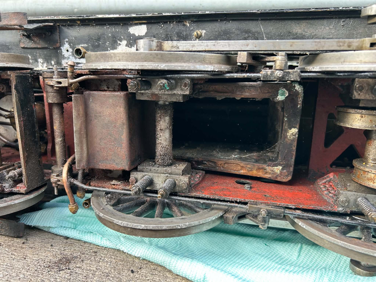 5 Inch Gauge L1 2-6-4T Live Steam Locomotive BR 67720 Project Restoration