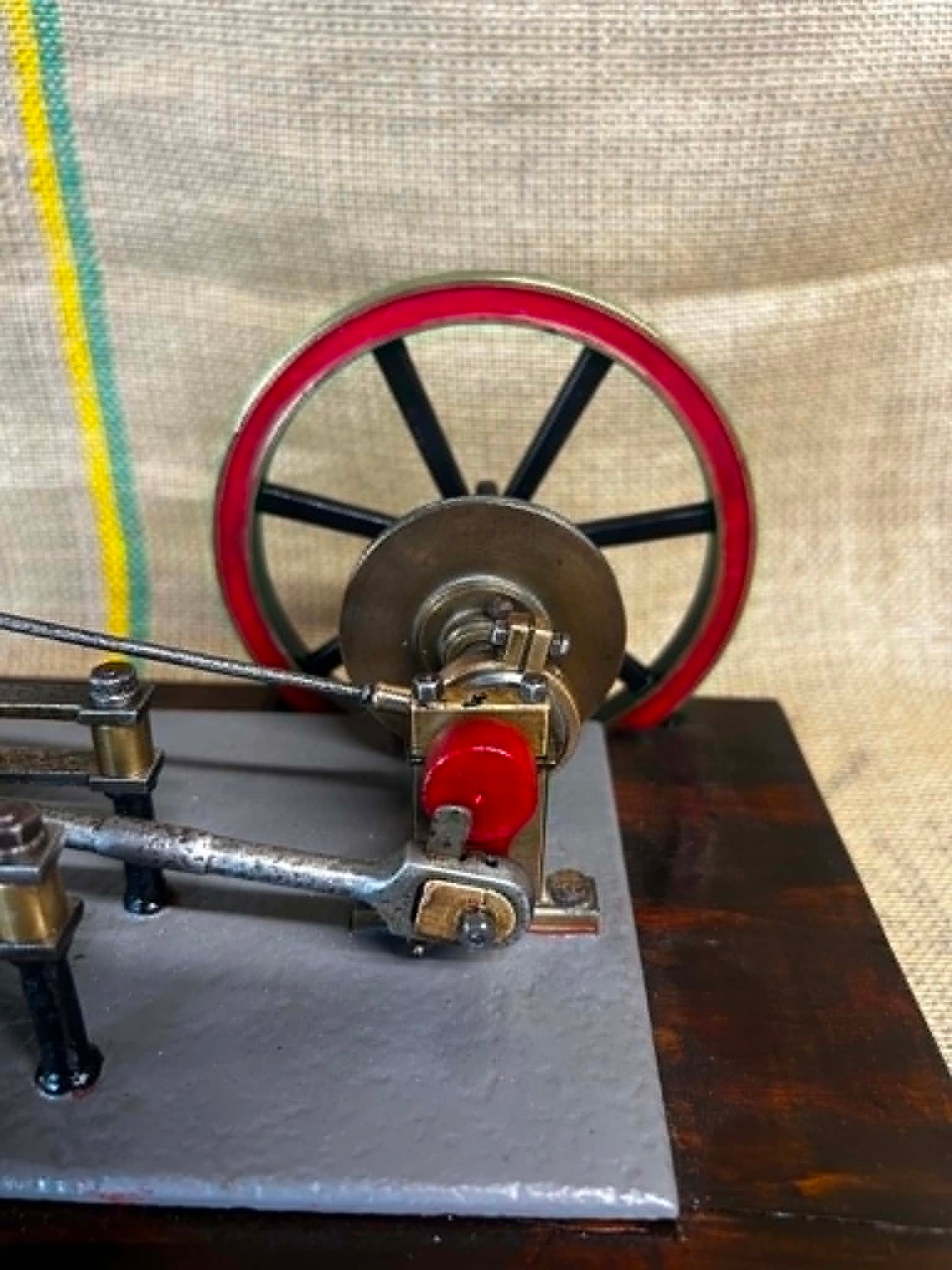 Antique Horizontal Mill Engine Model