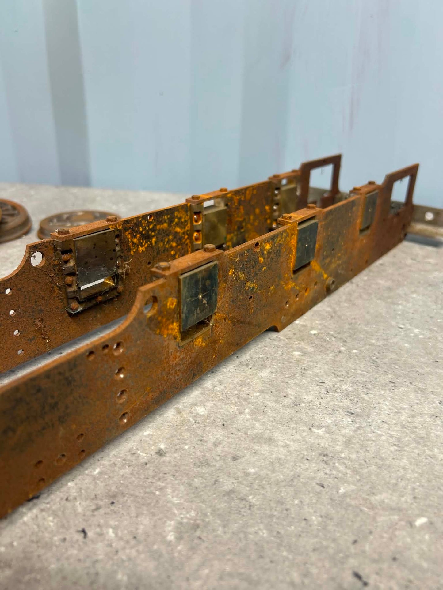 Part-built 'Rob Roy' Martin Evans 3 1/2 Inch Gauge Locomotive