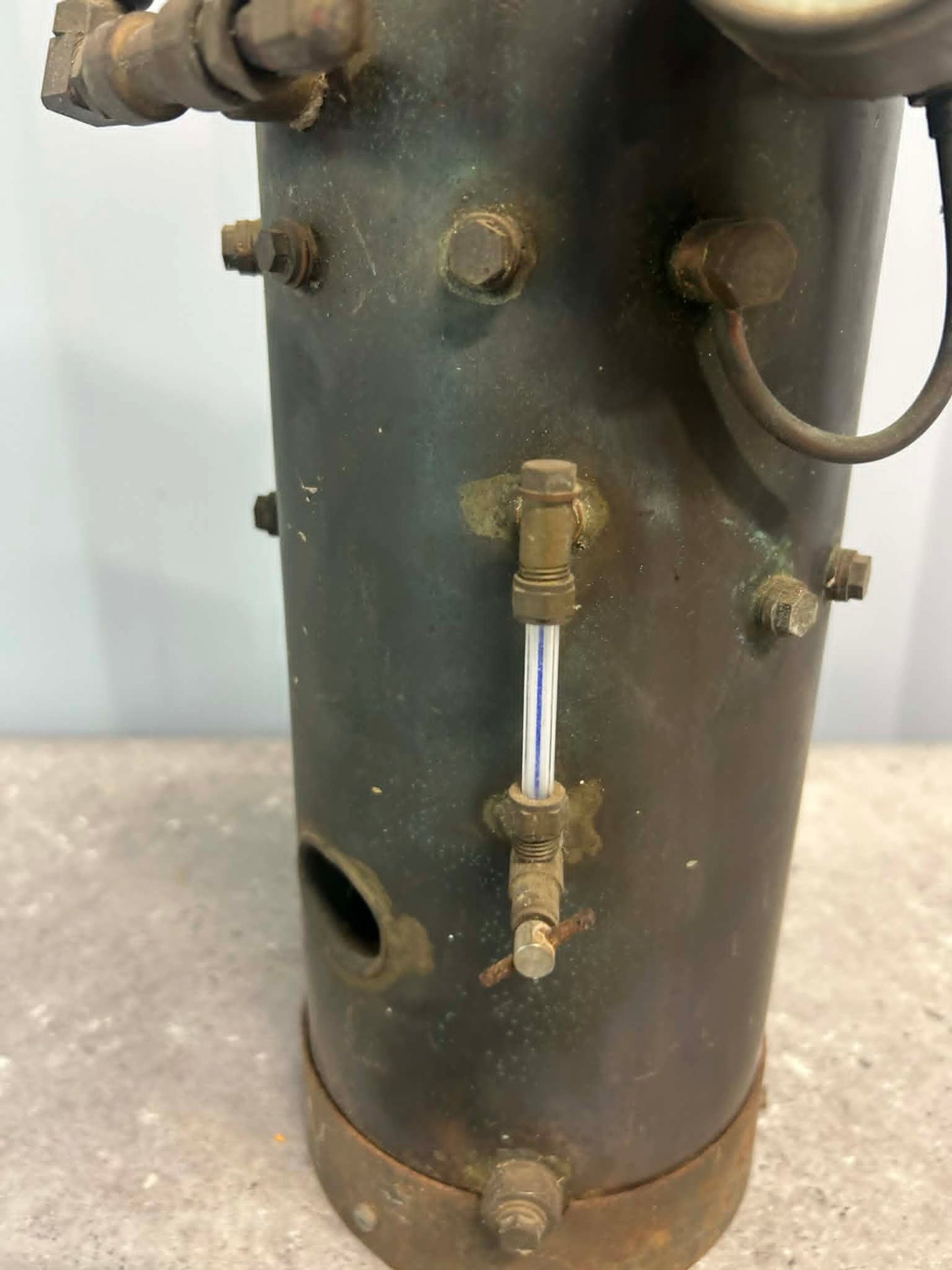 Scratch-Built Vertical Tubed Model Boiler w/ Fittings