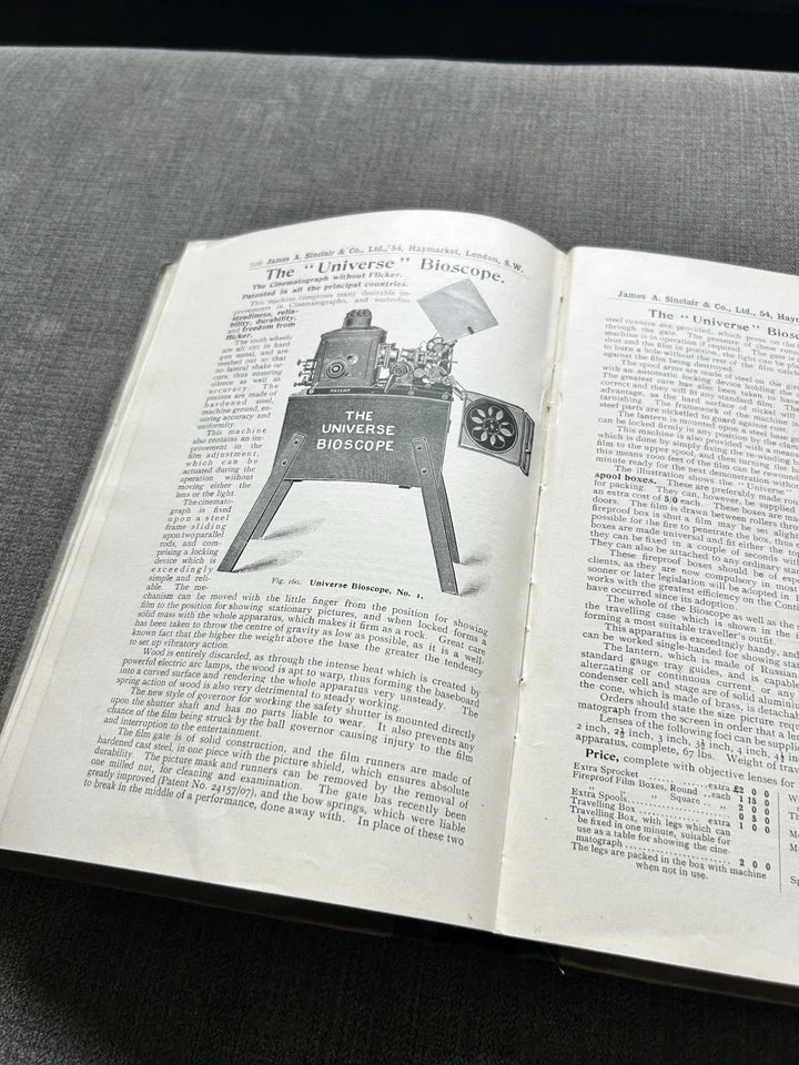 Sinclair Handbook Of Photography Ed. James Sinclair First Edition 1909 Hardback