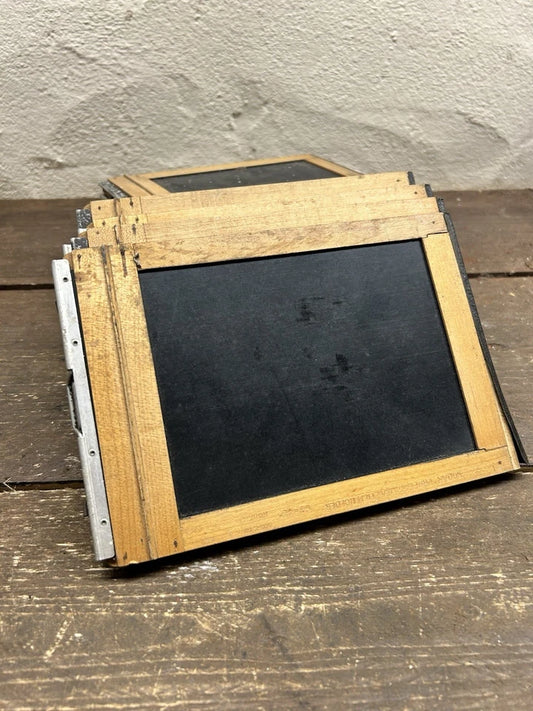 Set Of Vintage Kodak (Mixed) Camera Plate Film Holders (6 1/2 X 4 3/4”)