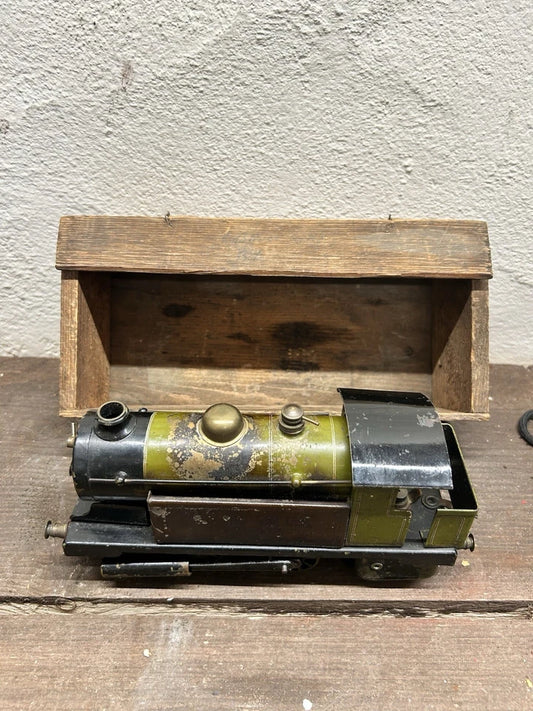 Early Live Steam Bowman Model 300 O Gauge Railway Tank Locomotive Model Boxed