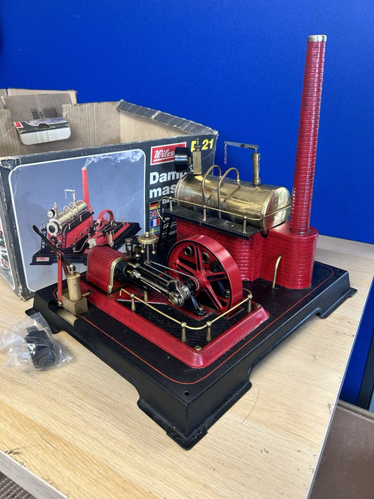 Live Steam Wilesco D21 Stationary Engine